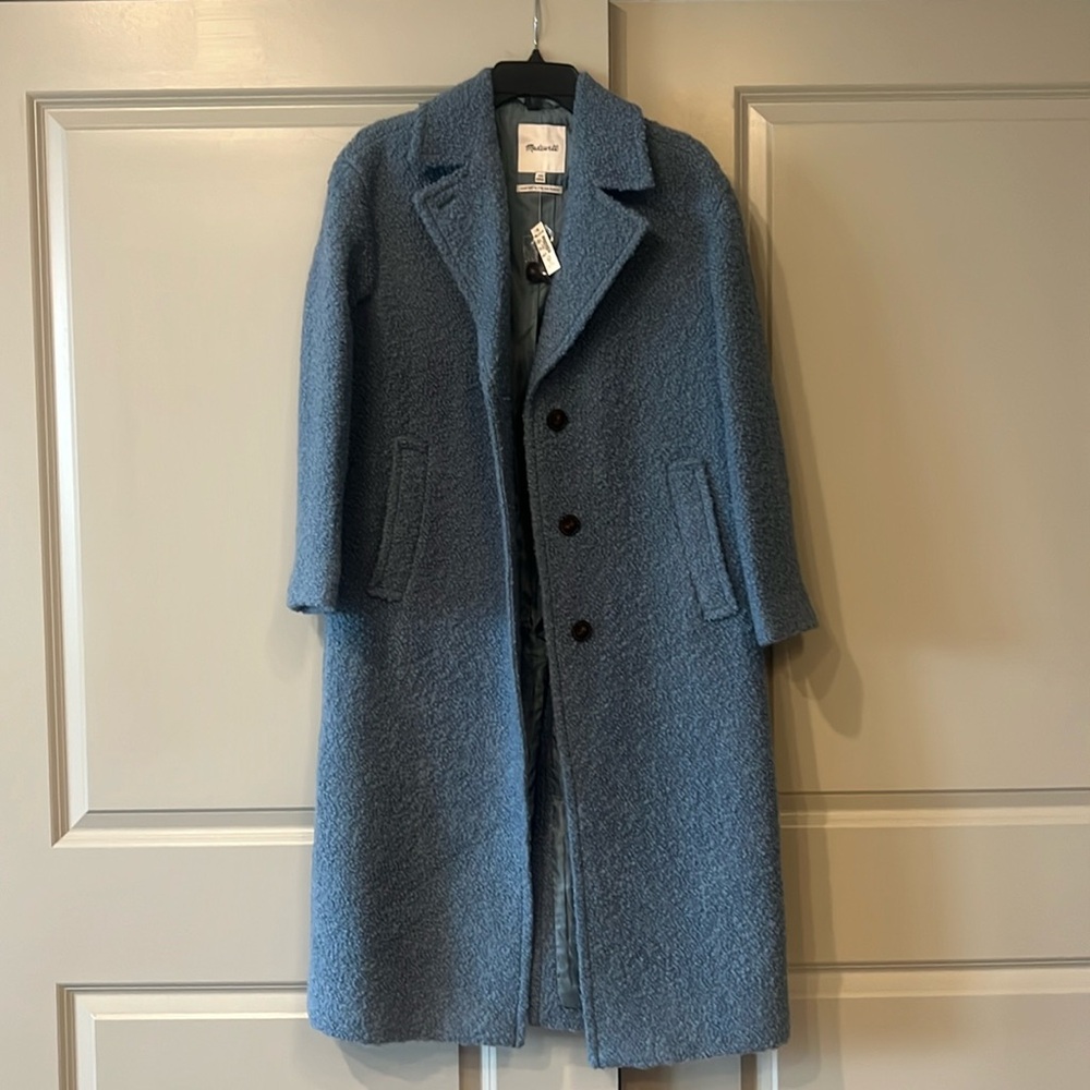 NWT Madewell The Alonzo coat in Boucle size XXS